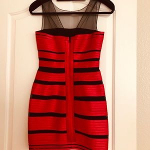 Beautiful BCBG holiday dress.